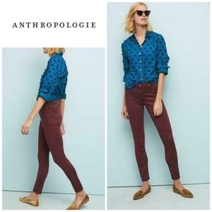 NWOT ANTHROPOLOGIE Ankle MidRise Super Skinny Jean
